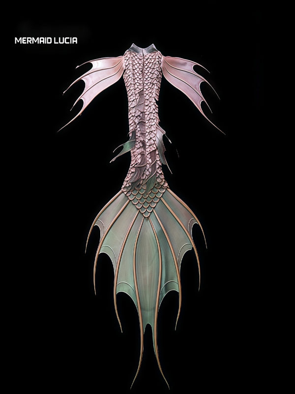 Ultralight Silicone Series Mermaid Merman Tail Beginning of Mandarin Ducks 7