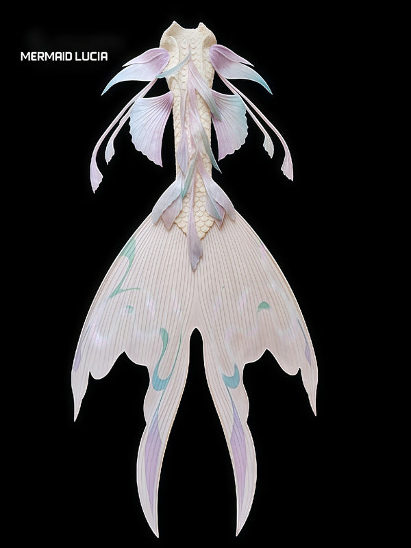 Ultralight Silicone Series Mermaid Merman Tail Beginning of Butterfly 7