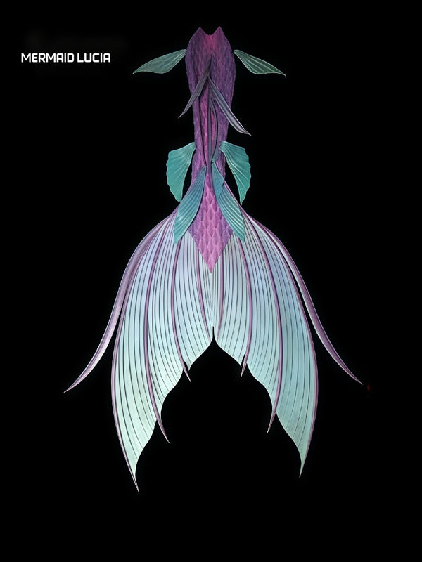 Ultralight Silicone Series Mermaid Merman Tail Beginning of Coral Dance 80