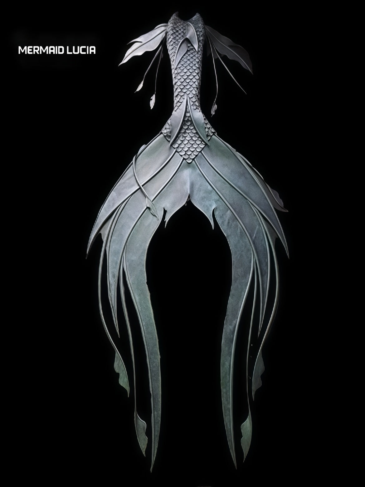 Seashell Secrets 8 ultralight silicone mermaid tail