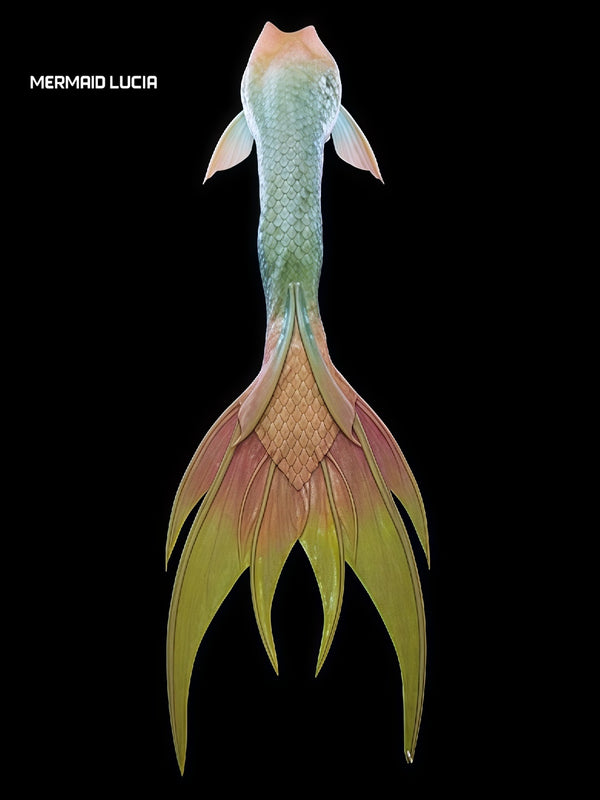 Ultralight Silicone Series Mermaid Merman Tail Beginning of Jade Fountain 8