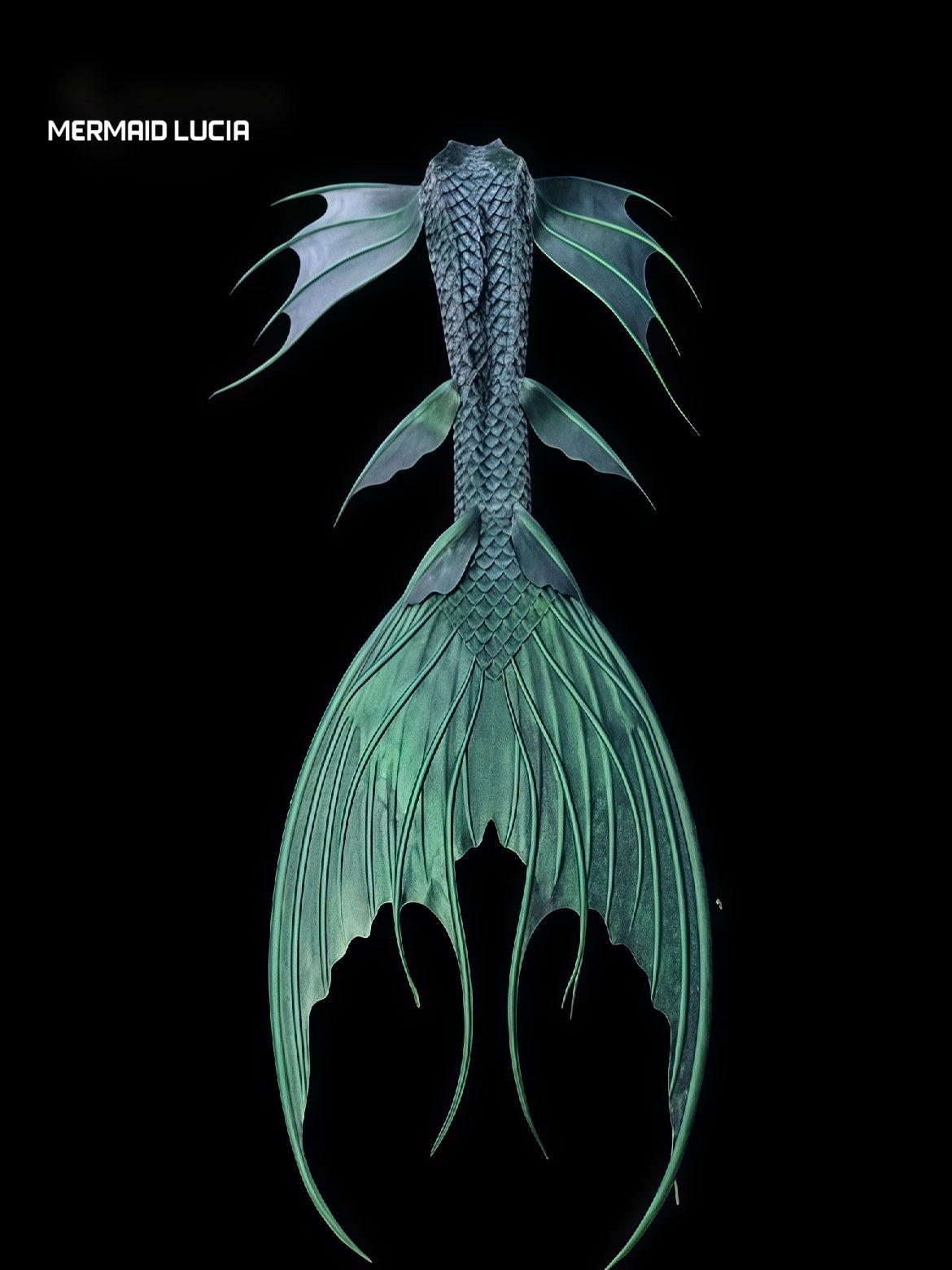 New Anemone Waltz 9 ultralight silicone mermaid tail