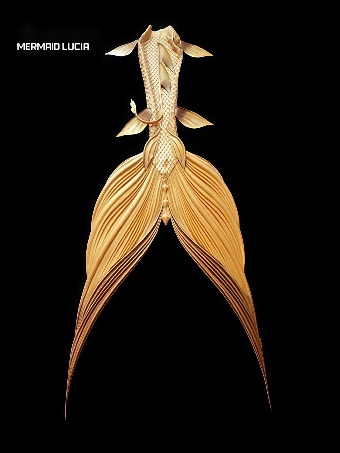 Aquatic Aura 9 ultralight silicone mermaid tail