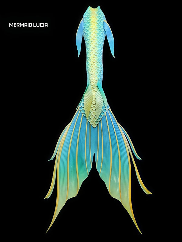 Ultralight Silicone Series Mermaid Merman Tail Beginning of Ocean Dreams Series 9