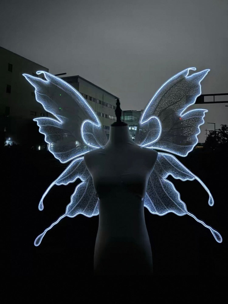 Character Outfit Glowing Fairy Butterfly Wings Back Accessory – Image 5