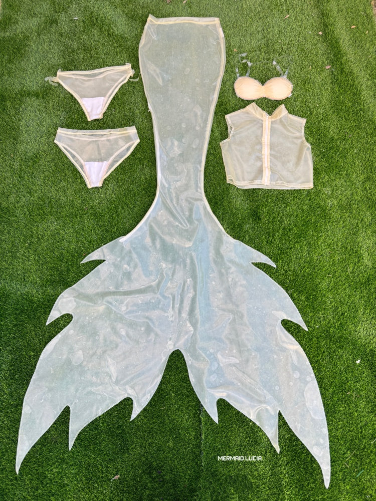 Patented Silicone Monofins/Silicone Tails/Fabric Tails – Mermaid