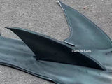 Mermaid Orca Shark Tail Style Black White Colour