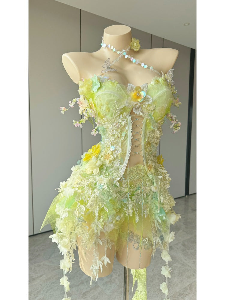 Mermaid Lucia Lemon Blossom Reverie Empress Dress Ensemble Costume Patent-Protected – Image 1