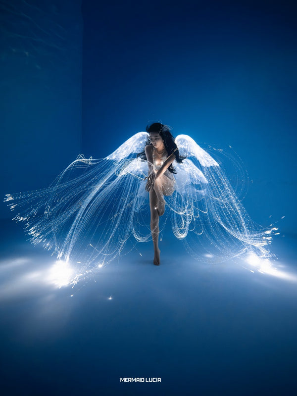 Mermaid Siren Series Fiber Optic Angel Wings