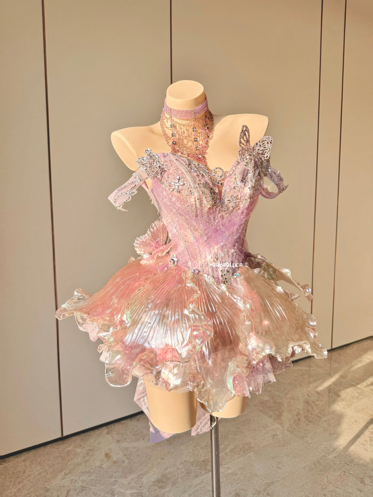 Pink Lavender Iridescent ensemble costume