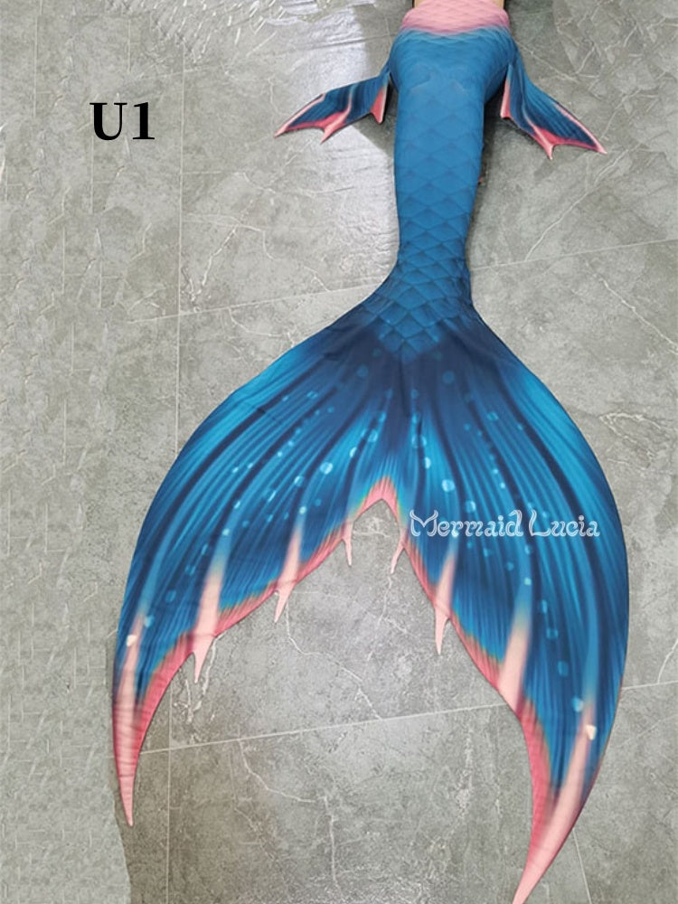 Ready to Ship | Shipping Included | Minor Cosmetic Imperfections | Fabric Mermaid Tail – Exhibition Sample U1 – Image 1