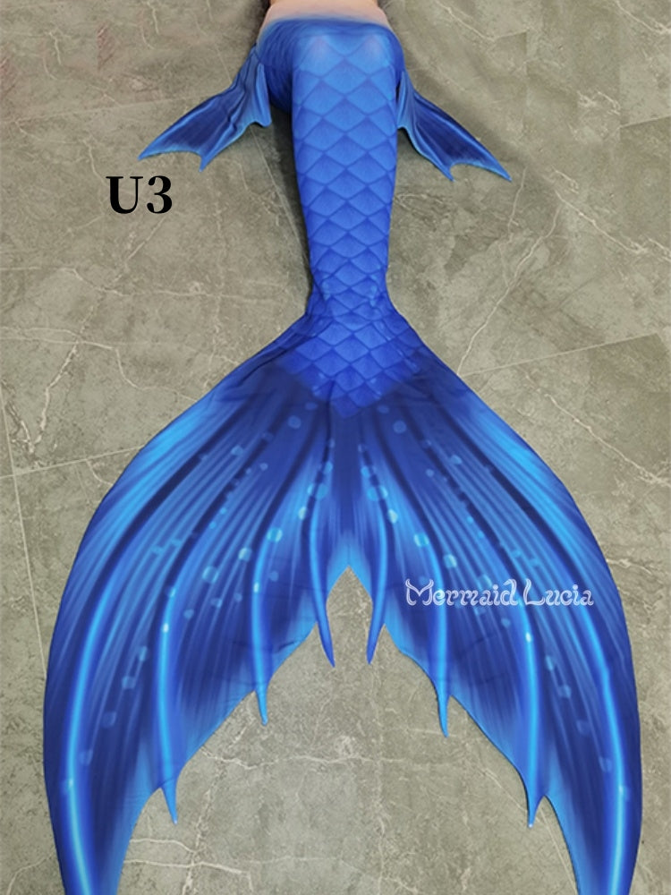 Ready to Ship | Shipping Included | Minor Cosmetic Imperfections | Fabric Mermaid Tail – Exhibition Sample U3 – Image 1