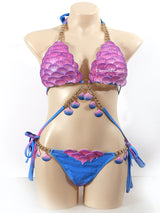 Ultralight Silicone Mermaid Silicone Bikini Set of Bra and Underwear