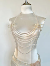 Pearl Strand Necklace Cosplay Costume Patent-Protected