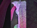 54 Ocean Dreams Series Ultralight Silicone Mermaid Merman Tail Pink Purple 2