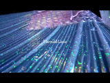 34 Fairytale Series Ultralight Silicone Mermaid Merman Tail Silver 2