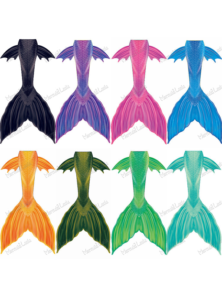 Fantasy Illusion Mermaid Tail Color 15 Dark Green