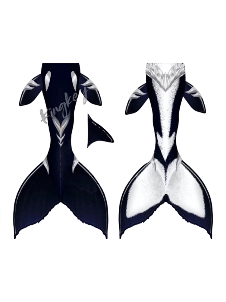 Mermaid Orca Whale Tail Style 2