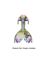 Phoenix Tail 1 Trailing Purple & Golden