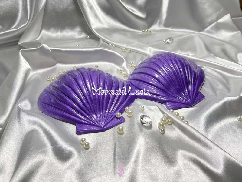 Mermaid Silicone Shell Bra Style 6 Little Mermaid Top Costume - Mermaid Lucia Patent Protected