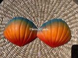 Mermaid Silicone Shell Bra Style 5 Little Mermaid Top - Mermaid Lucia Patent Protected