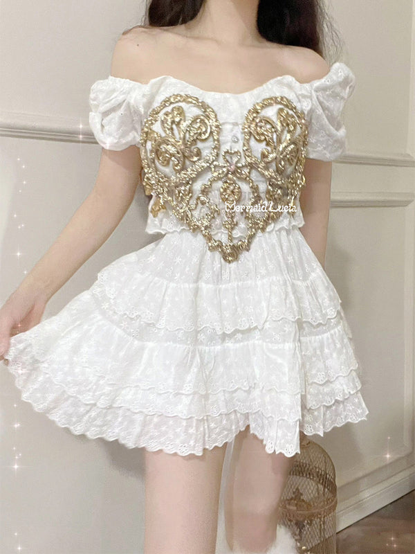 Princess Armour Resin Mermaid Corset Bra Top Cosplay Costume Patent-Protected