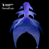 161 Starry Seabed Series Ultralight Silicone Mermaid Merman Tail Purple 5