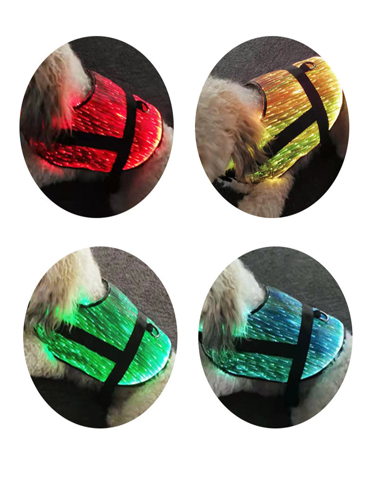 Luminous Glowing Clothes for Pet Dog Cat Golden Retriever Samo Husky Clothing