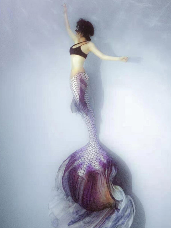 Betta Fish Mermaid Tail 3 Blueviolet