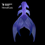 164 Starry Seabed Series Ultralight Silicone Mermaid Merman Tail Purple 8