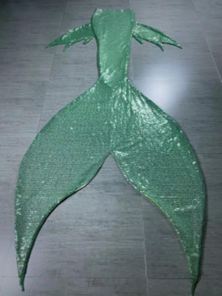 Mermaid Joint Sequin Tail 6 Light Green