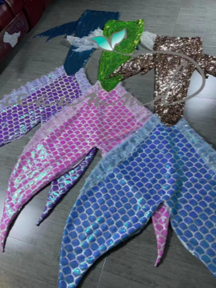 Mermaid Joint Sequin Tail 7 Grid