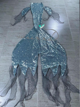 Mermaid Joint Sequin Tail 15 Teal