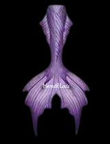 Colorful Long Tail Carp Fish Silicone Mermaid Merman Tail Monofin for Diving Swimming Cosplay