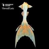 99 Siren Song Series Ultralight Silicone Mermaid Merman Tail Green Yellow