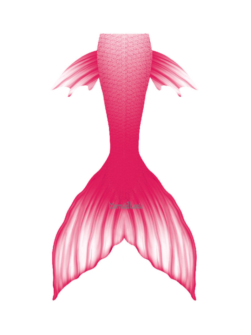 Fantasy Illusion Mermaid Tail Color 4 Pink White
