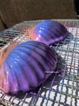 Mermaid Silicone Shell Bra Style 7 Metallic Auroral Color Top Costume - Mermaid Lucia Patent Protected
