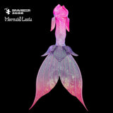 53 Ocean Dreams Series Ultralight Silicone Mermaid Merman Tail Pink Purple 1