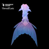 102 Siren Song Series Ultralight Silicone Mermaid Merman Tail Purple Red 1