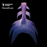 172 Seashell Shores Series Ultralight Silicone Mermaid Merman Tail Purple White