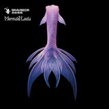 133 Jade Fountain Series Ultralight Silicone Mermaid Merman Tail Purple