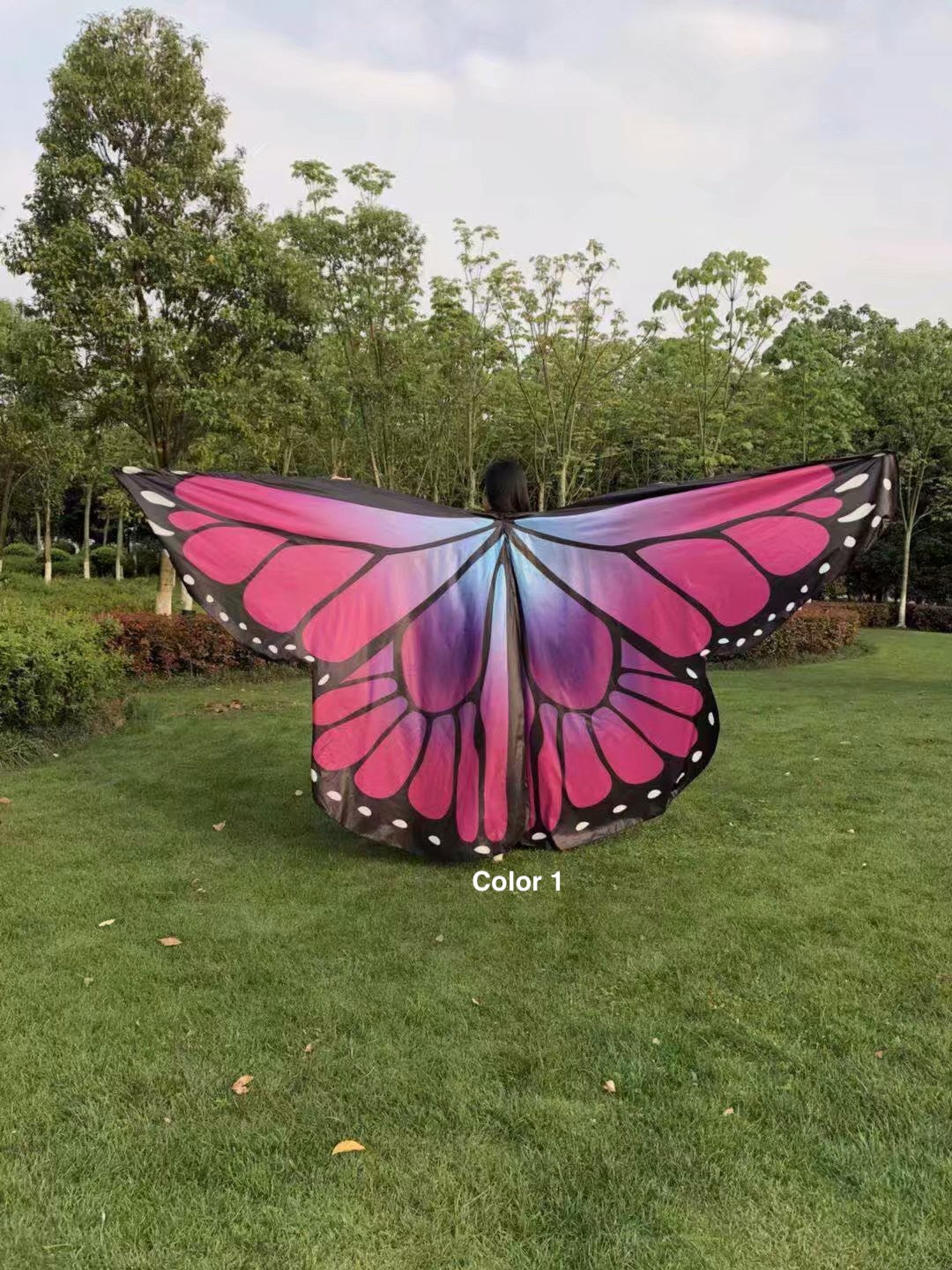 Butterfly Wings Mermaid Wings Dance Costumes Photography Props Swim Diving – Image 5