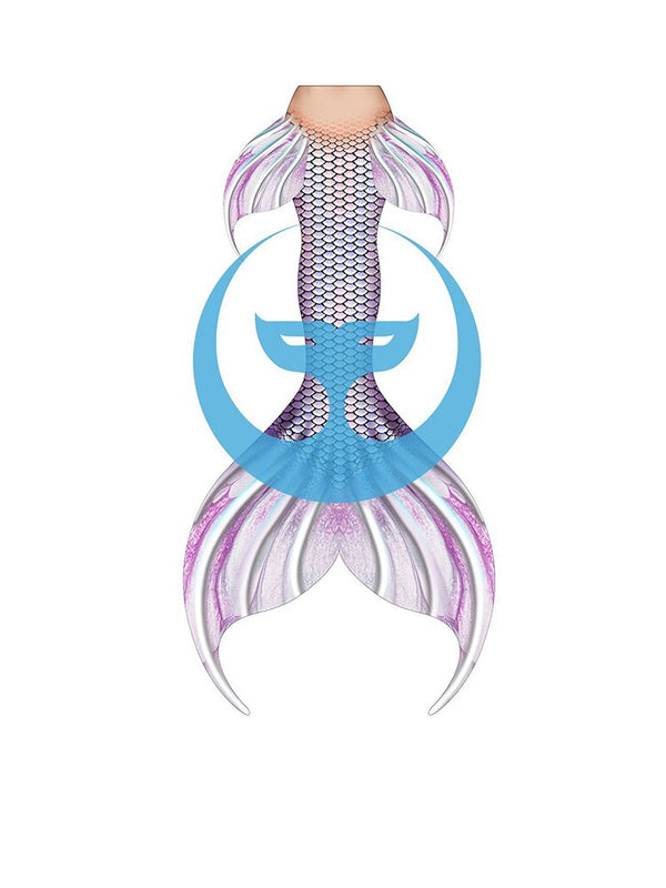 Rainbow Trout Mermaid Tail 5 Light Purple