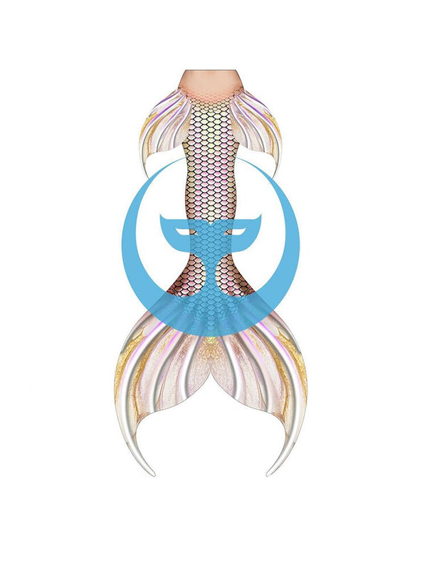 Rainbow Trout Mermaid Tail 7 Golden