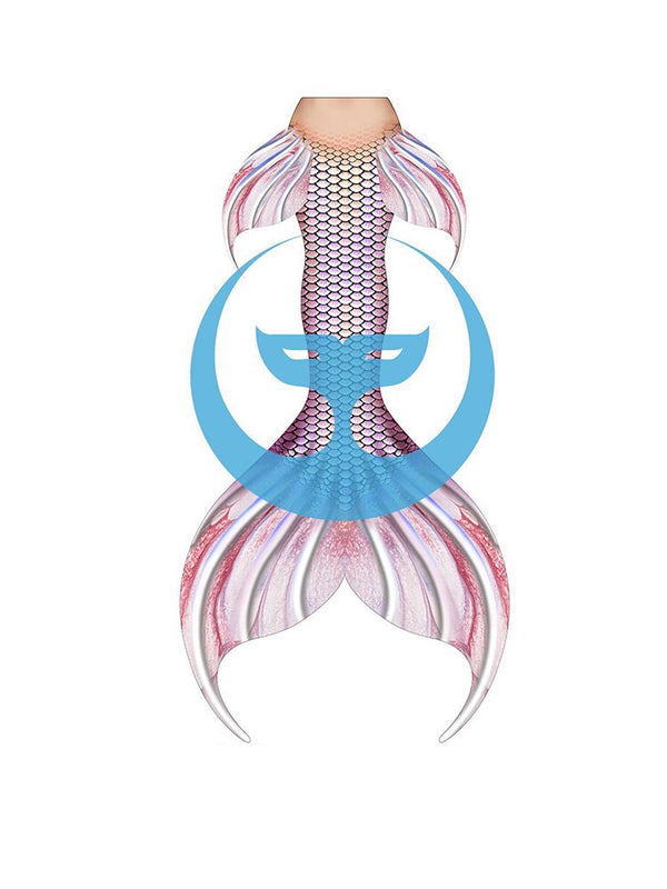 Rainbow Trout Mermaid Tail 6 Red