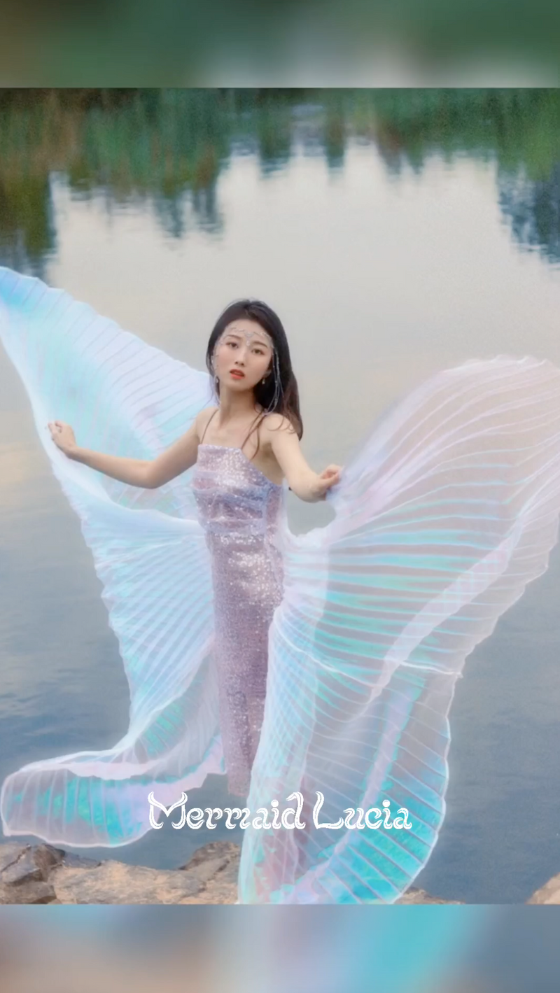 Fairy Wings Mermaid Wings Dance Costumes Photography Props