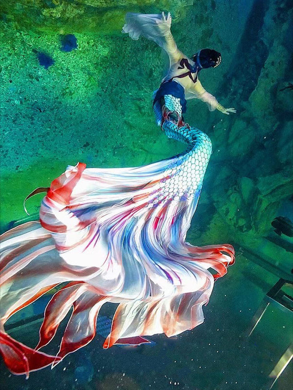 Mermaid Inc fabric tail review (Ekor Putri Duyung ulasan) – Unicorn Mermaid
