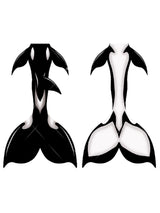 Mermaid Orca Whale Tail Style 4
