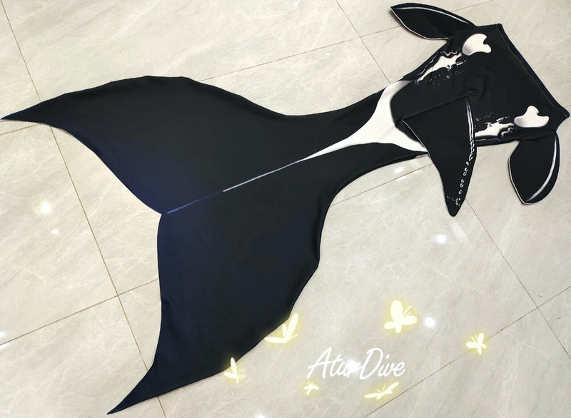 Mermaid Orca Whale Tail Style 5