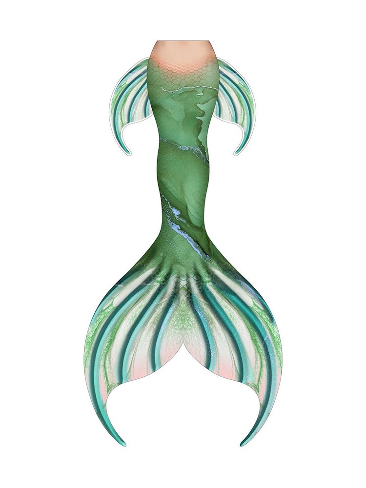 Fairy Wrasse Mermaid Tail 2 Green